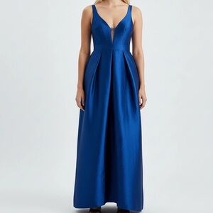 Maniju Royal Blue Formal Gown